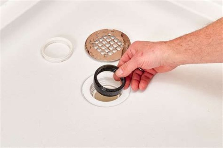 Can a shower drain be an inch and a half?