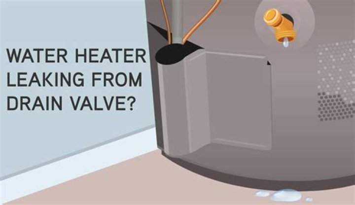 Can a water heater leak from the heating element?