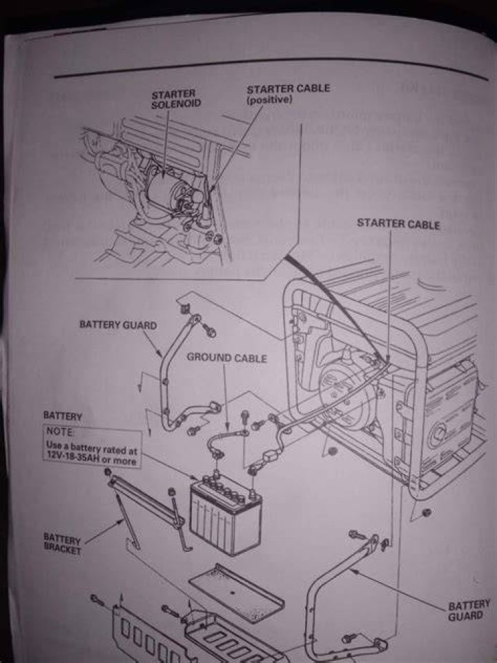 Can I use a car battery to start my generator?