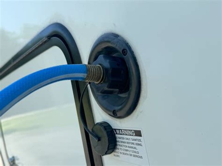 Can I use a garden hose to fill my RV water tank?
