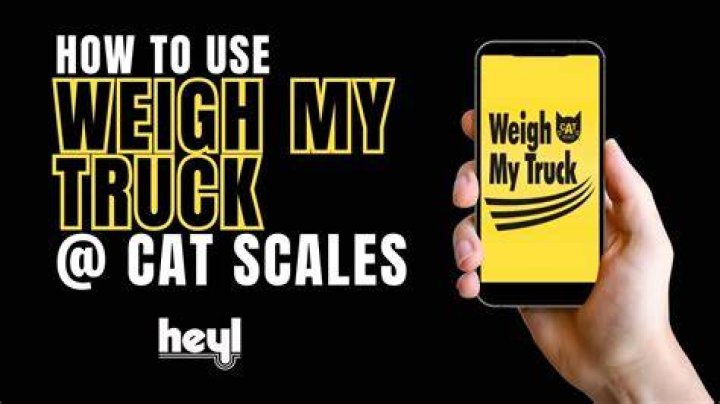 Can I weigh a pickup truck at a CAT Scale?