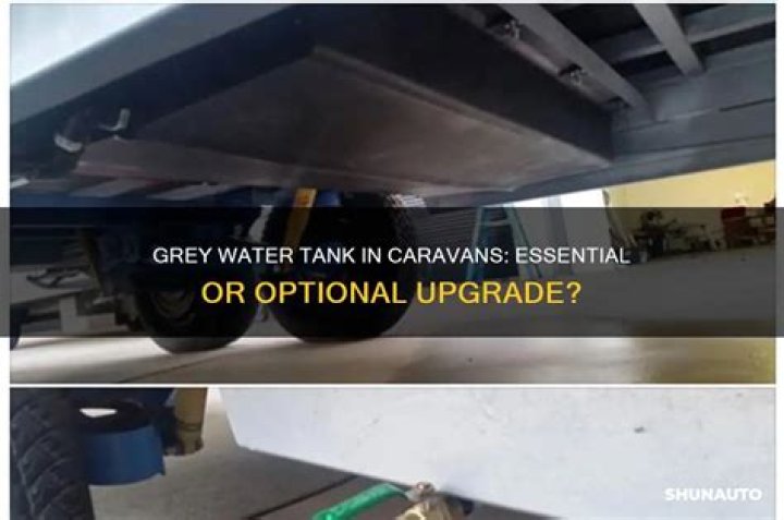 Do I need a grey water tank in my caravan?
