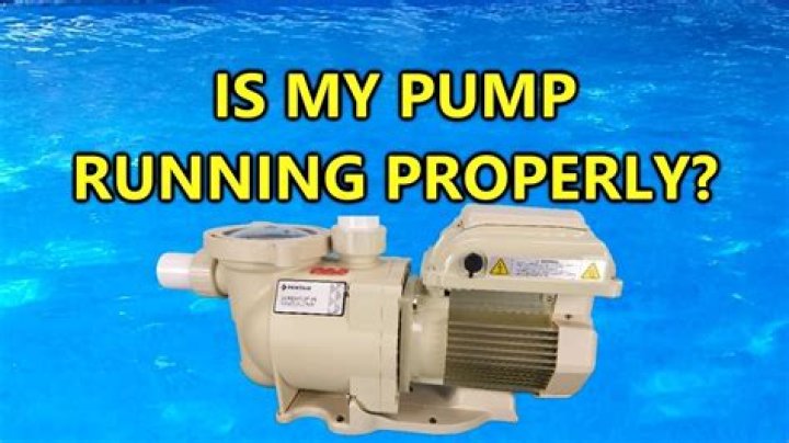 How can I check if my water pump is working?