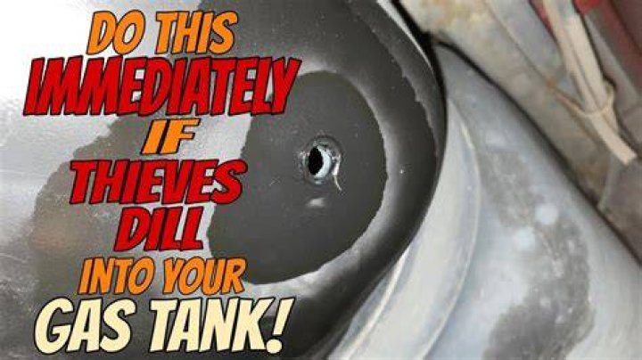 How can you tell if your gas tank is leaking?