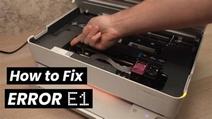 How do I fix my E1 code?