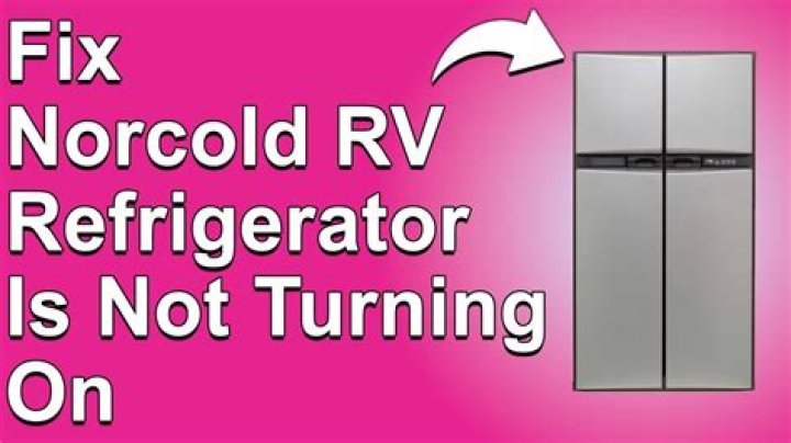 How do I reset my Norcold refrigerator in my RV?