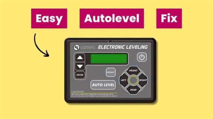 How do you calibrate a Lippert leveling system?