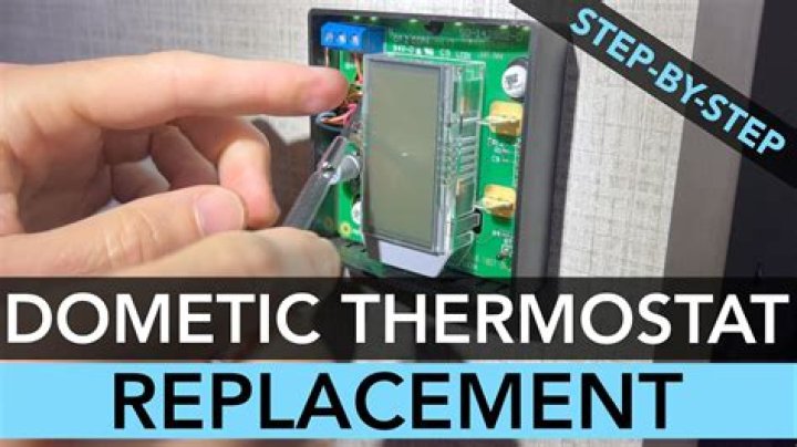 How do you change the differential on a Dometic thermostat?