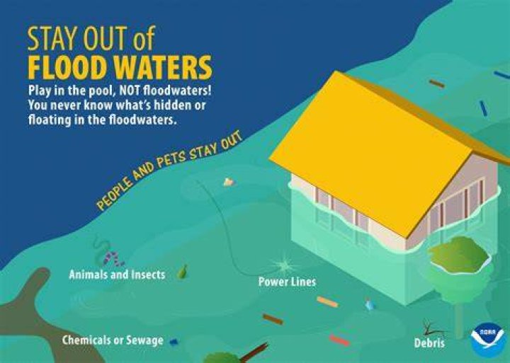 How do you get flooded water?