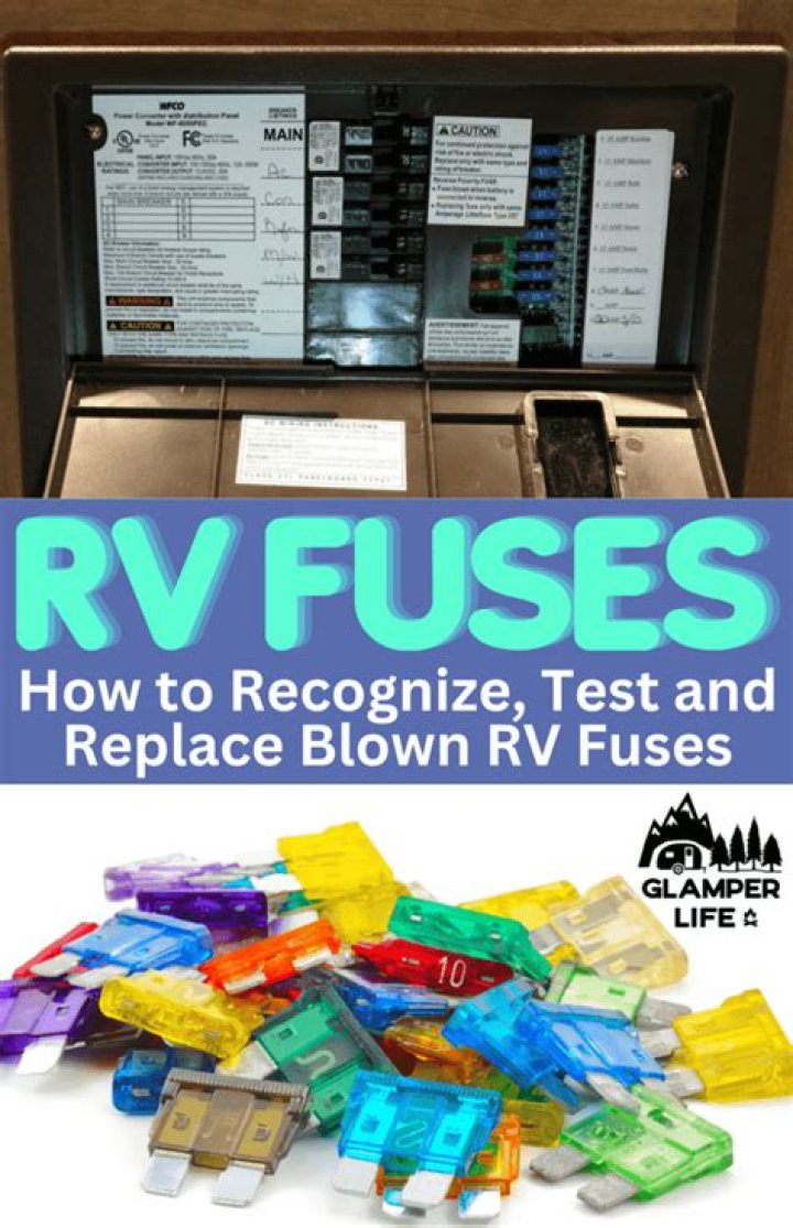 How do you know if an RV fuse is bad?
