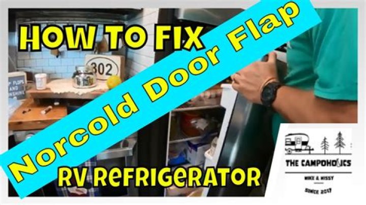 How do you light the pilot on a norcold propane refrigerator?