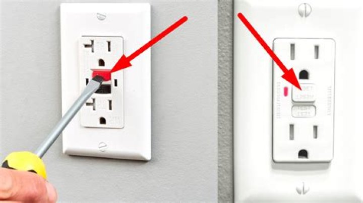 How do you reset a GFCI on a trailer?