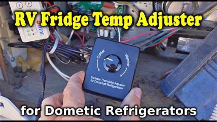 How do you test a Dometic RV refrigerator thermistor?