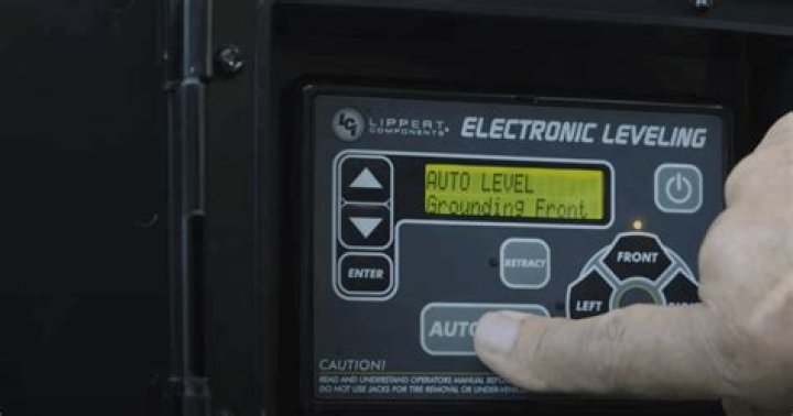 How do you use auto leveling?
