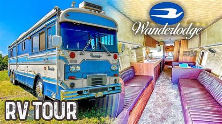 How many miles does a Bluebird Wanderlodge coach have?