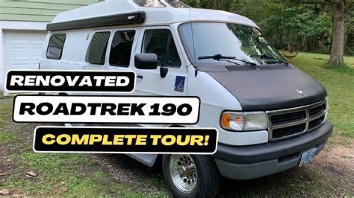 How many miles does a Roadtrek RV drive?