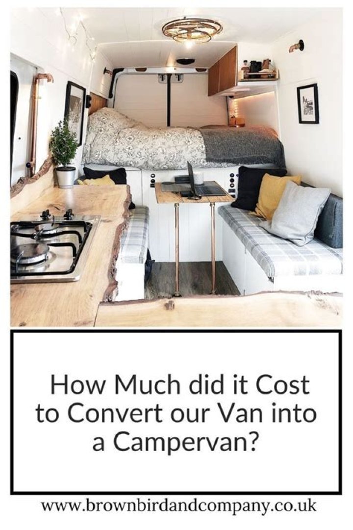 How much does it cost to convert a cargo van to a camper?