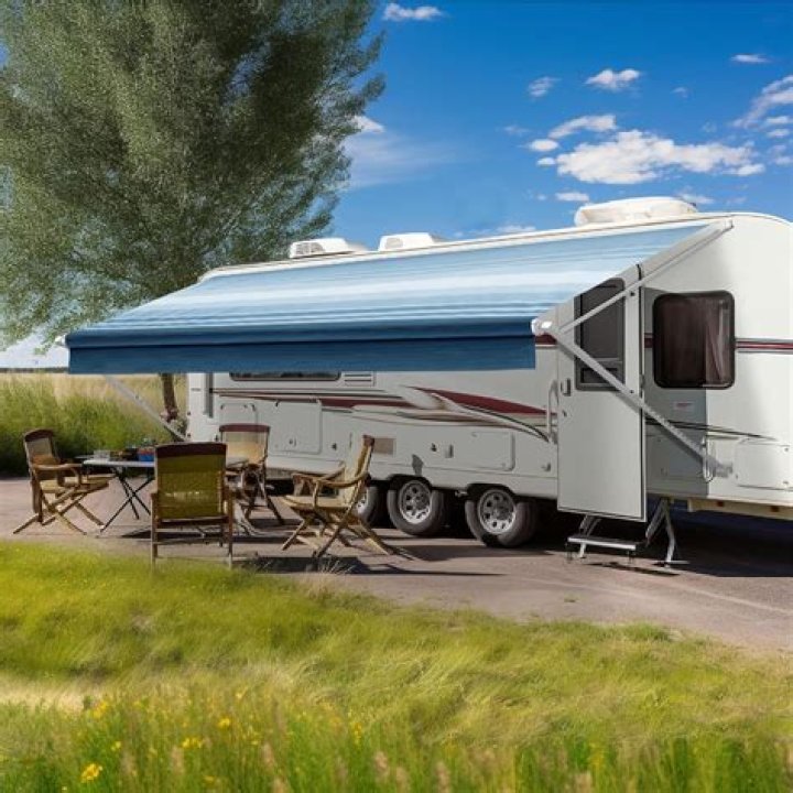 How much is a manual awning?