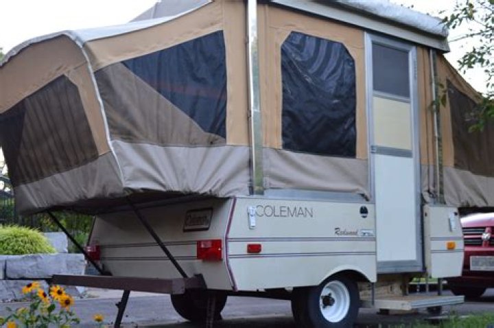 How much is an old pop-up camper worth?