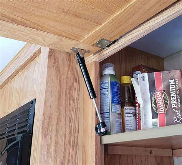 How to change out compartment door struts in a Keystone RV?
