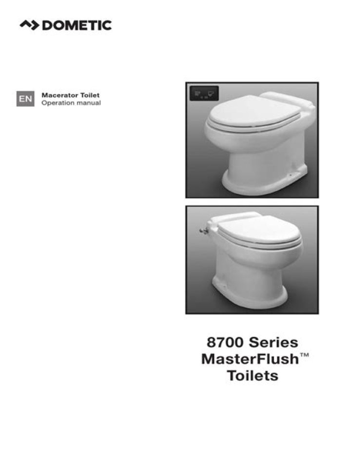How to troubleshoot Dometic 8700 series masterflush toilet?