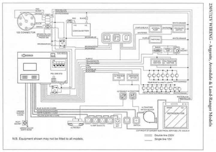 Is there a 12V circuit on a coachman?