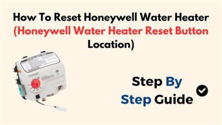 Is there a reset button on a RV hot water heater?