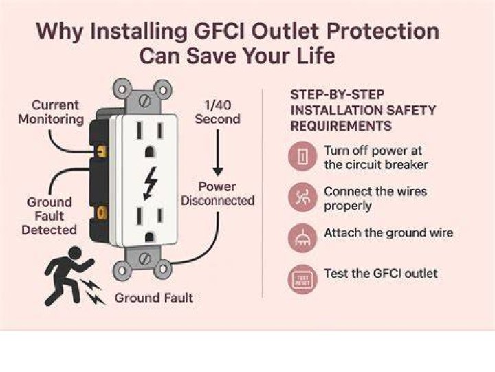 What causes a GFI to trip with nothing plugged in?
