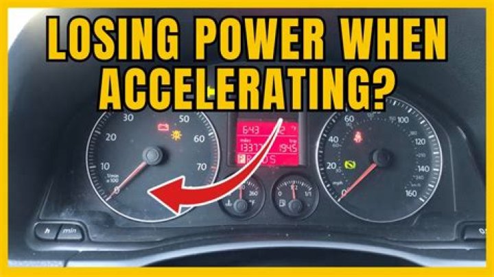 What causes a semi truck to lose power?
