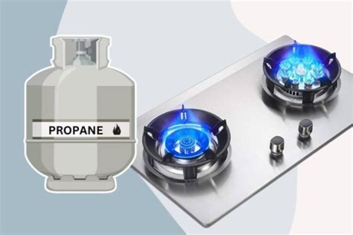 What happens if you use propane on a gas stove?