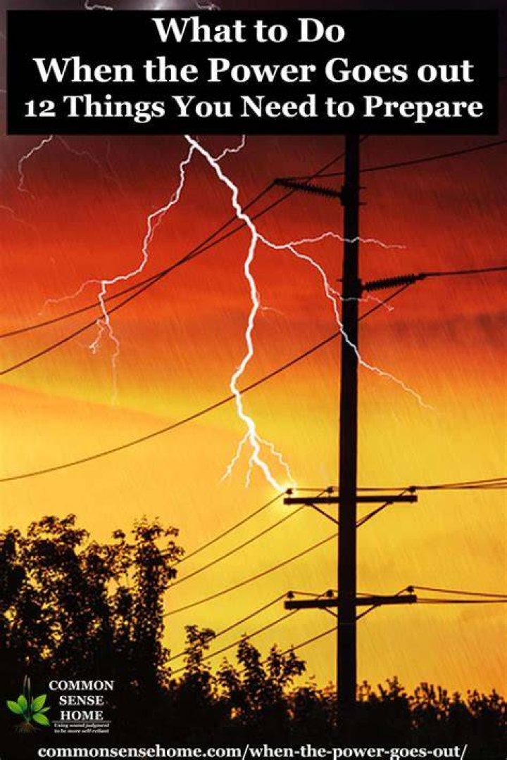 What happens when the power goes out in one room?