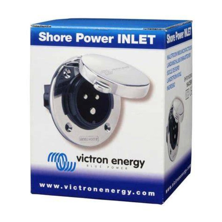 What is a shore power inlet?