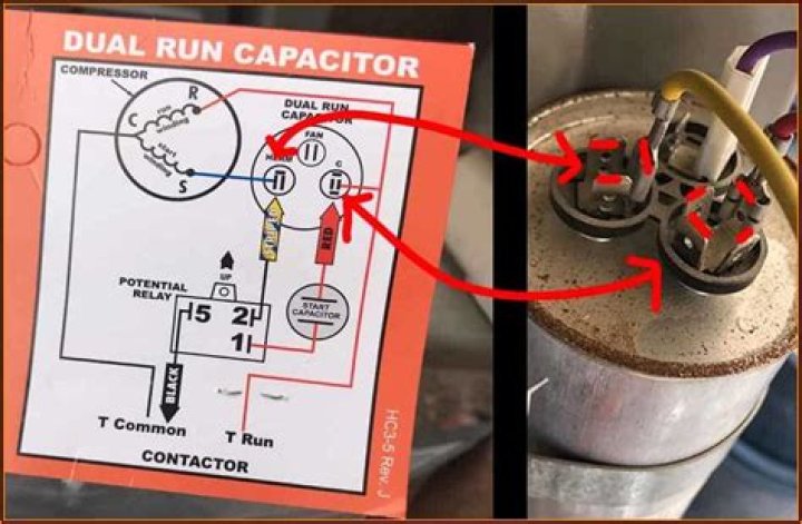 What is the hard start capacitor for a Dometic duo RV air conditioner?