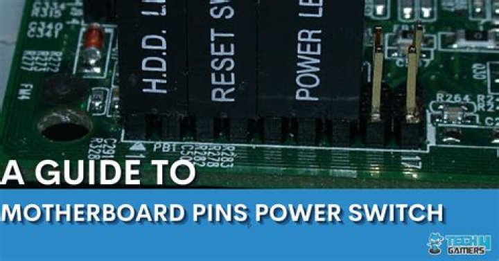 What is the on/off switch on my motherboard?