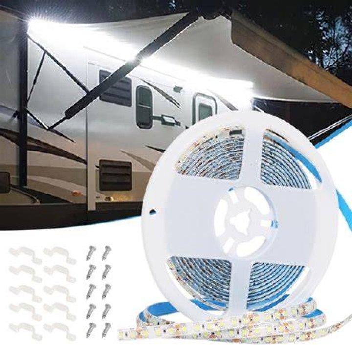 What kind of lights are under my awning?