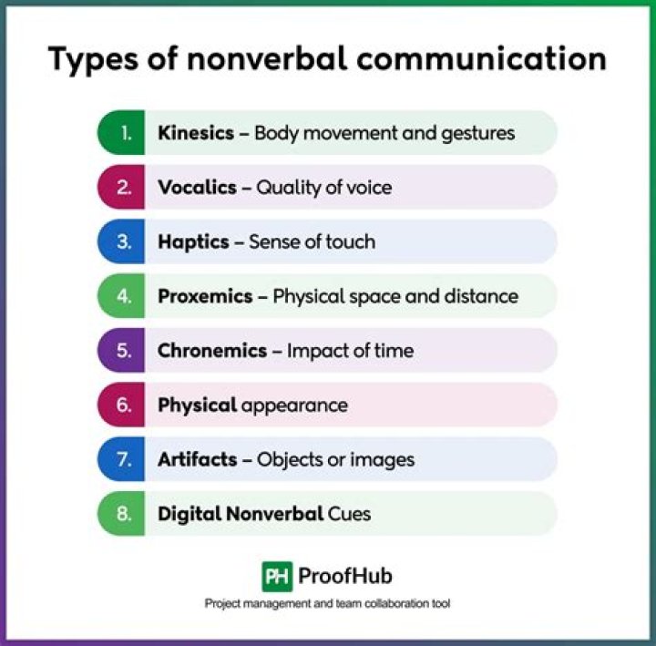 What nonverbal means?