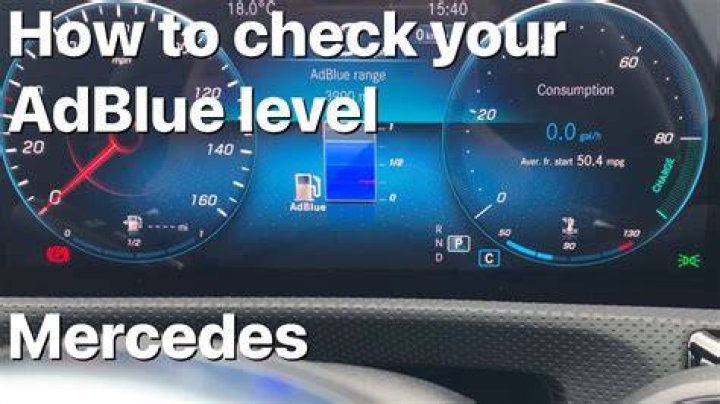 What should I do if my Mercedes AdBlue is not working?