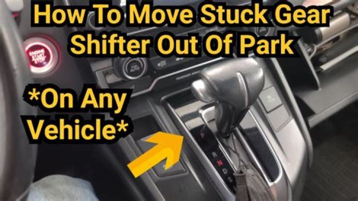 What to do if your car is stuck in Park?