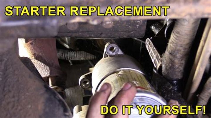 When do I need to replace my starter motor?