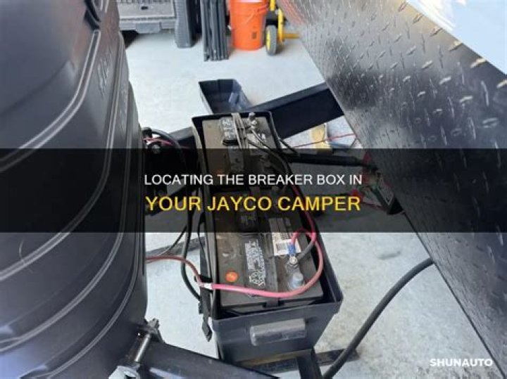 Where are the ac breakers on a Jayco RV?