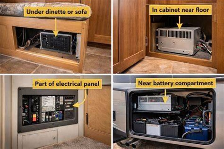 Where is the converter on my RV?