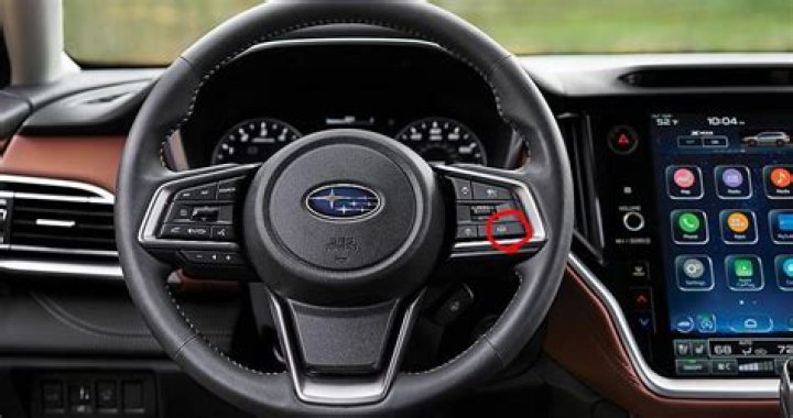 Where is the MFD display on a Subaru Forester?