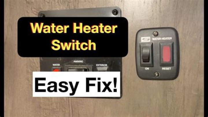Where is the switch on a step RV?