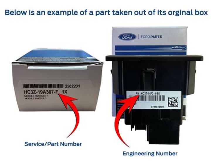 Which is the correct part number for the rm8555 refrigerator?