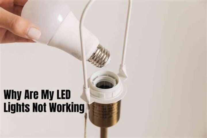 Why are my LED lights not working together?