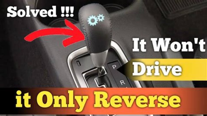 Why does my car not move in drive but will in reverse?