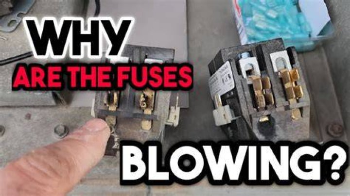 Why does my inverter keep blowing fuses?