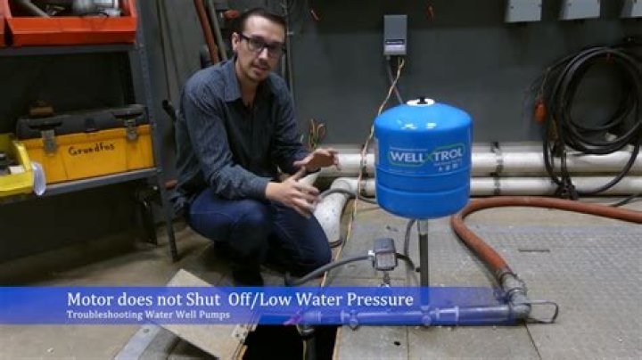 Why does my water pump keep running when I have no water?