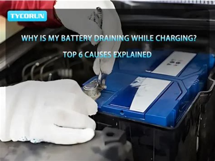Why is my battery draining on my camper?