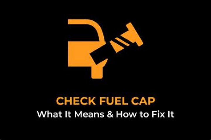 Why is my check fuel cap light on?